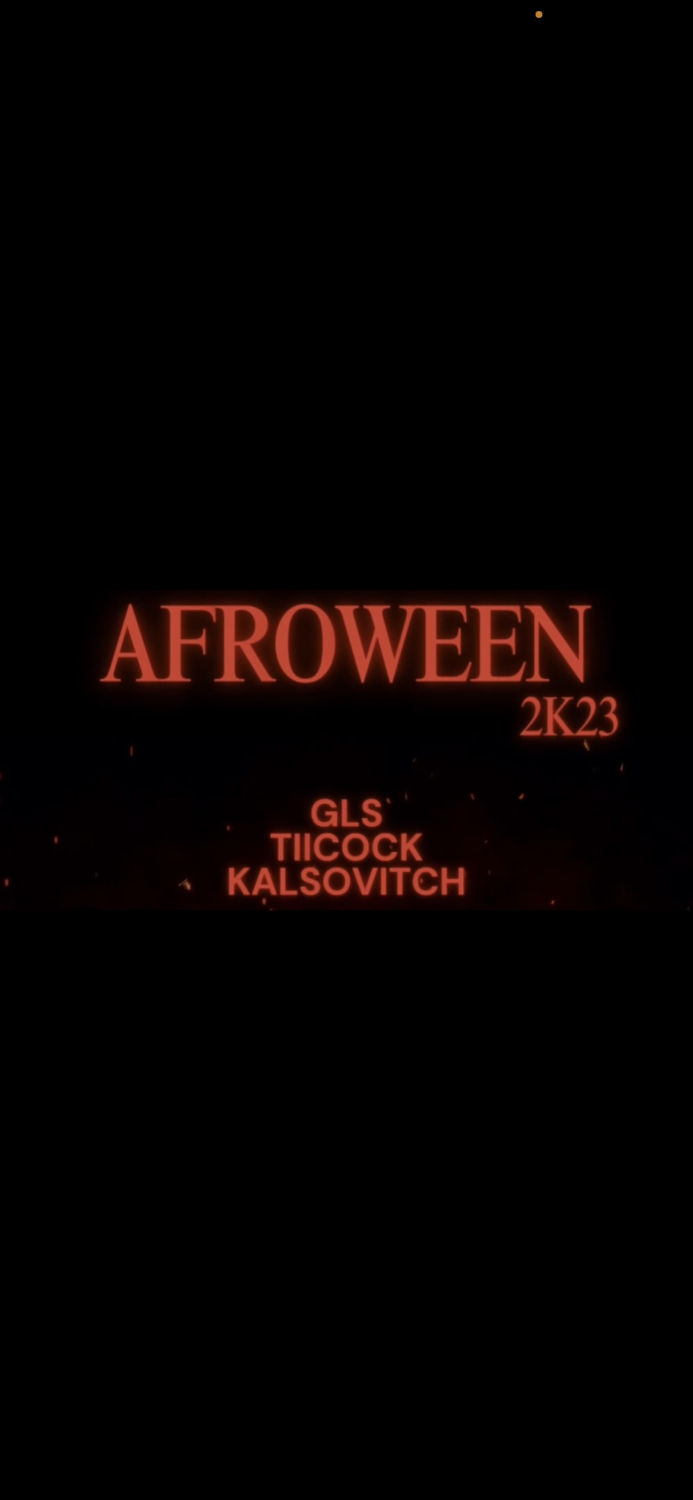 Afroween 2k23 Cover