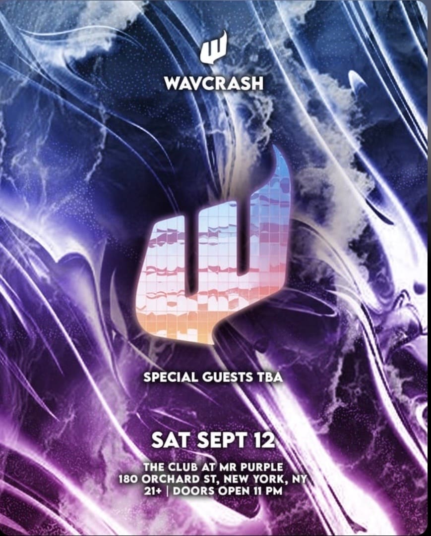 Mr Purple Presents: Wavcrash9 Cover