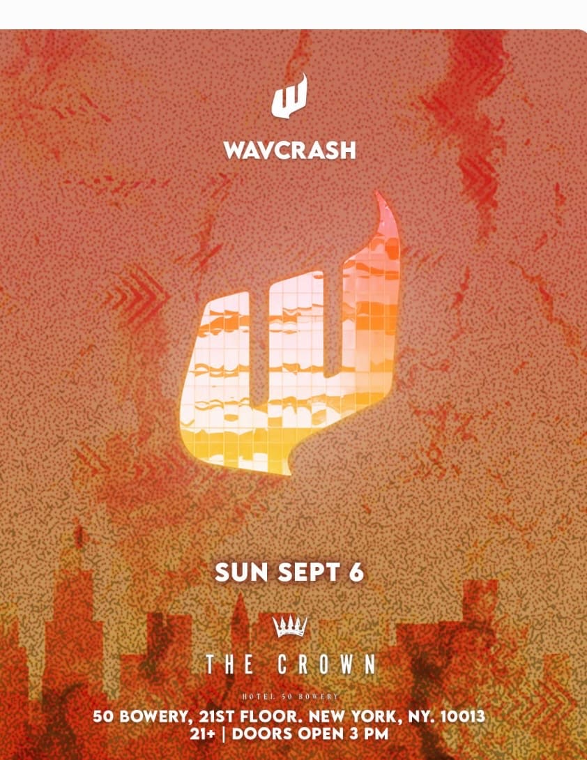 Wavcrash At The Crown Rooftop Cover