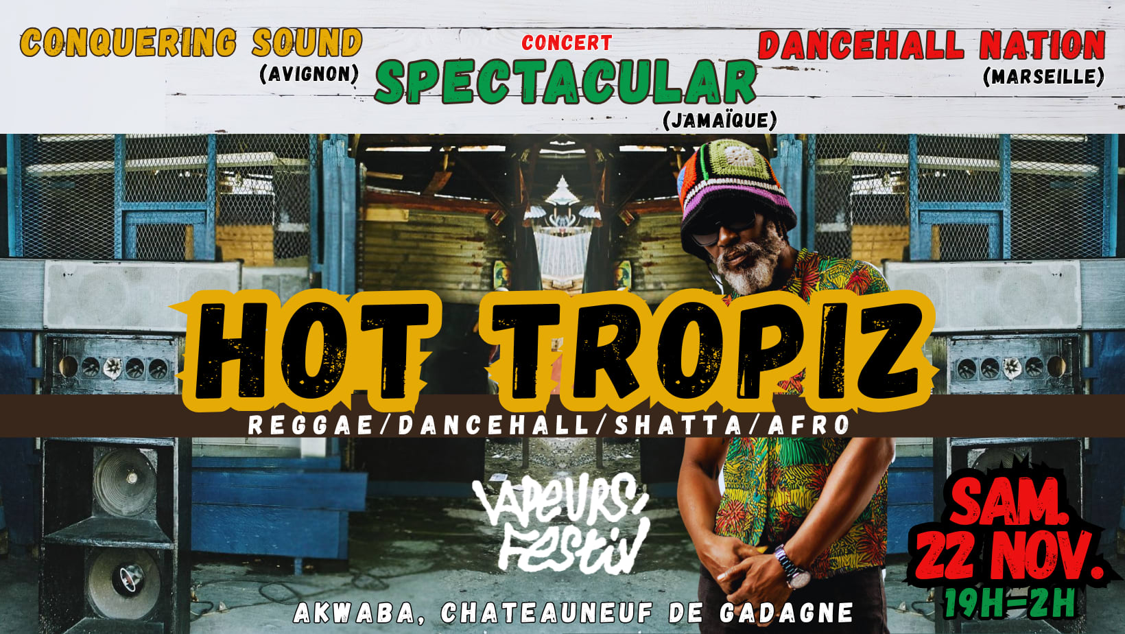 Hot Tropiz # Funky Kingston Cover