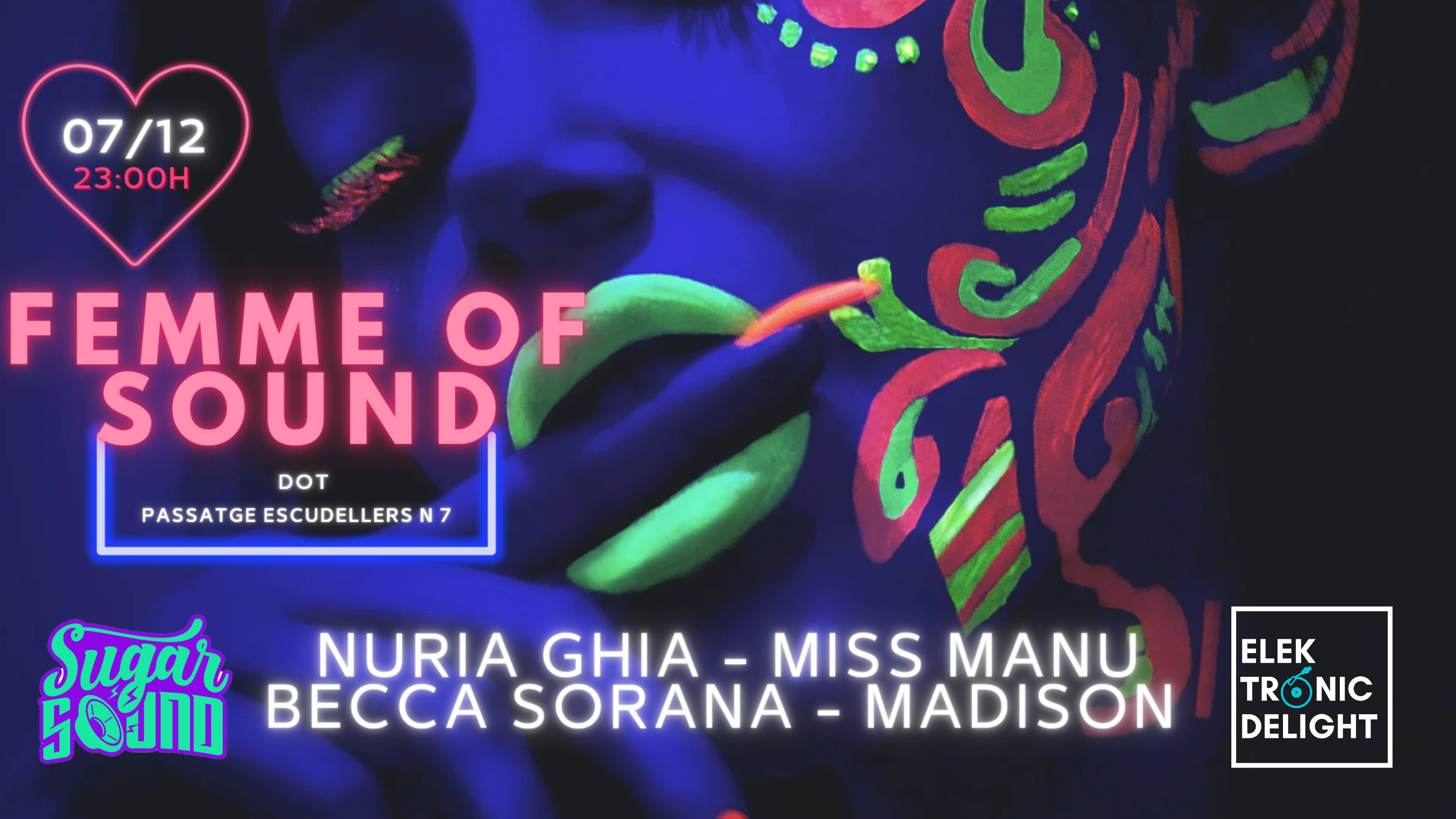 Sugar Sound & Elektronic Delight Presnt Femme Of Sound Cover