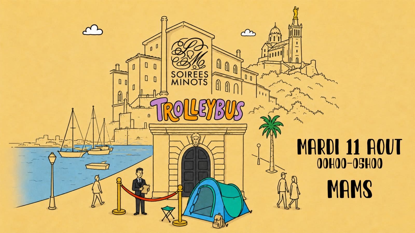 Soirées Minots At Trolleybus Cover