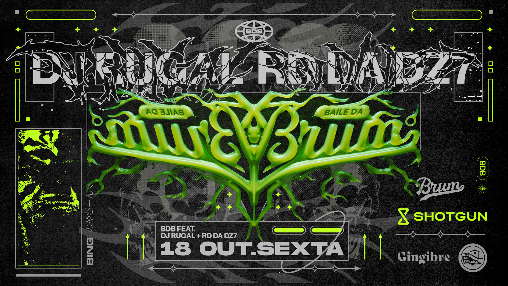 Baile Da Brum Feat. Dj Rugal & Dj Rd Da Dz7 Cover