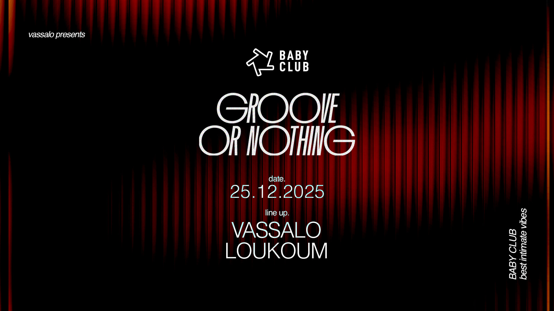 Groove Or Northing : Vassalo -+ Loukoum Cover