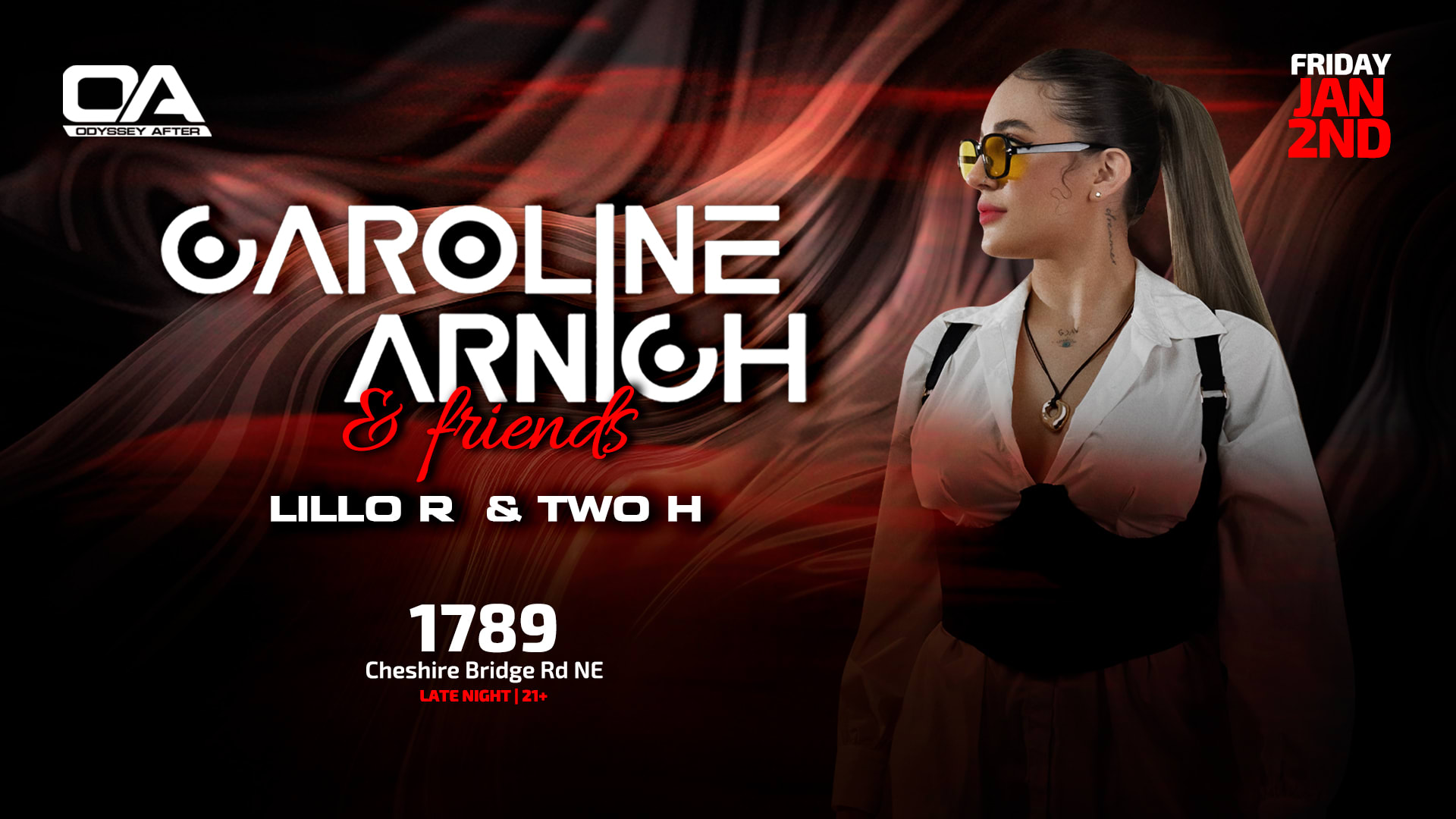 Caroline Arnich & Friends Cover