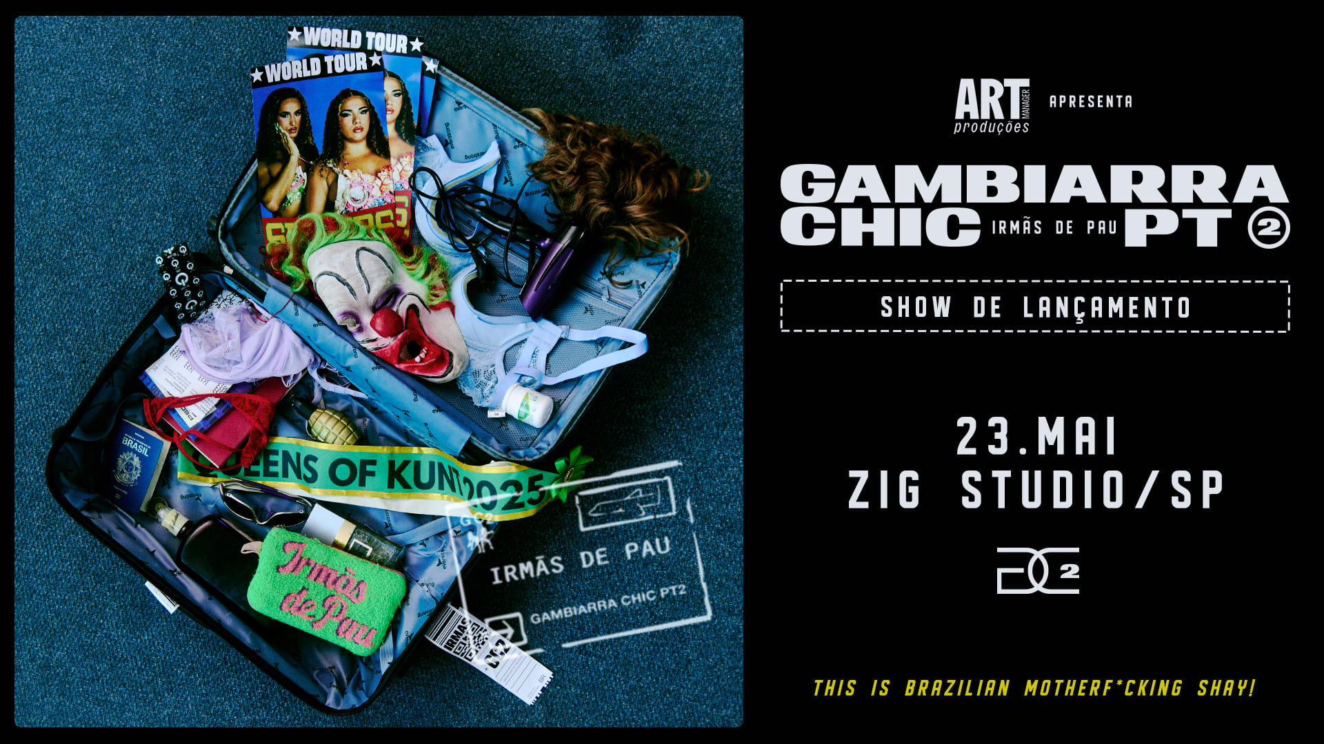 Art Manager E Zig Apresentam Gambiarra Tour Pt. 2 Cover