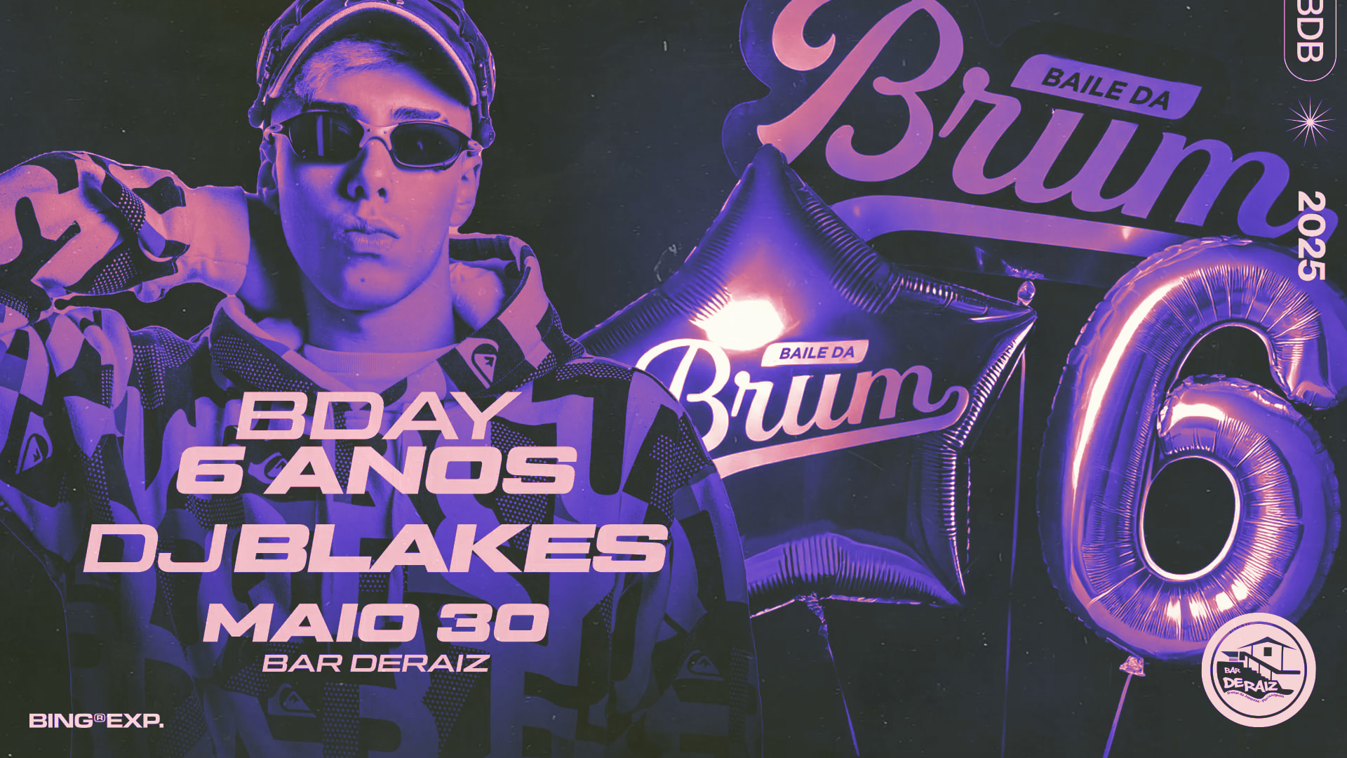 Baile Da Brum Feat. Dj Blakes - Aniversário De 6 Anos Cover