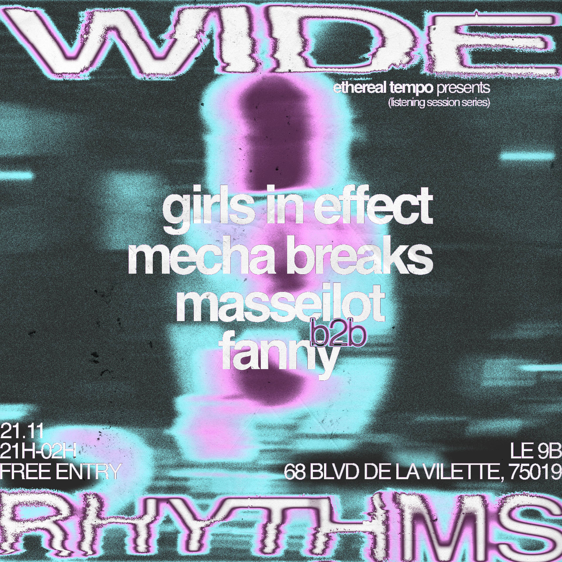Ethereal Tempo W/Girls In Effect, Mecha Breaks & More @Le 9b Cover