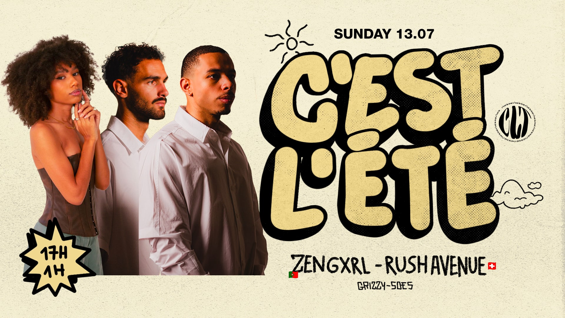 C'estl'été #3 -- Welcome Zengxrl & Rush Avenue (Grizzy/Soes) Cover