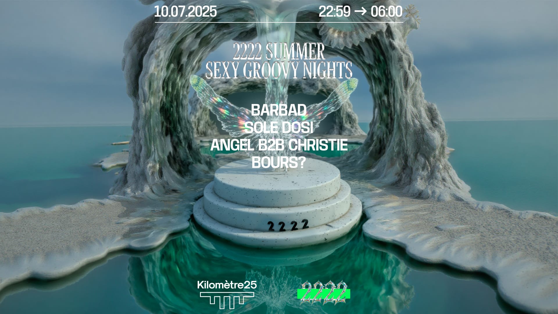 2222 // Bours ?, Sole Dosi, Angel B2b Christie, Barbad Cover