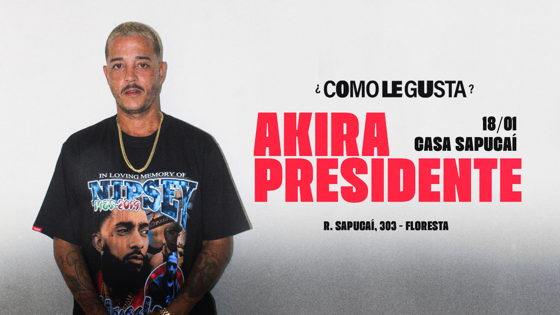 ¿Como Le Gusta? Apresenta Akira Presidente (Rj) Cover