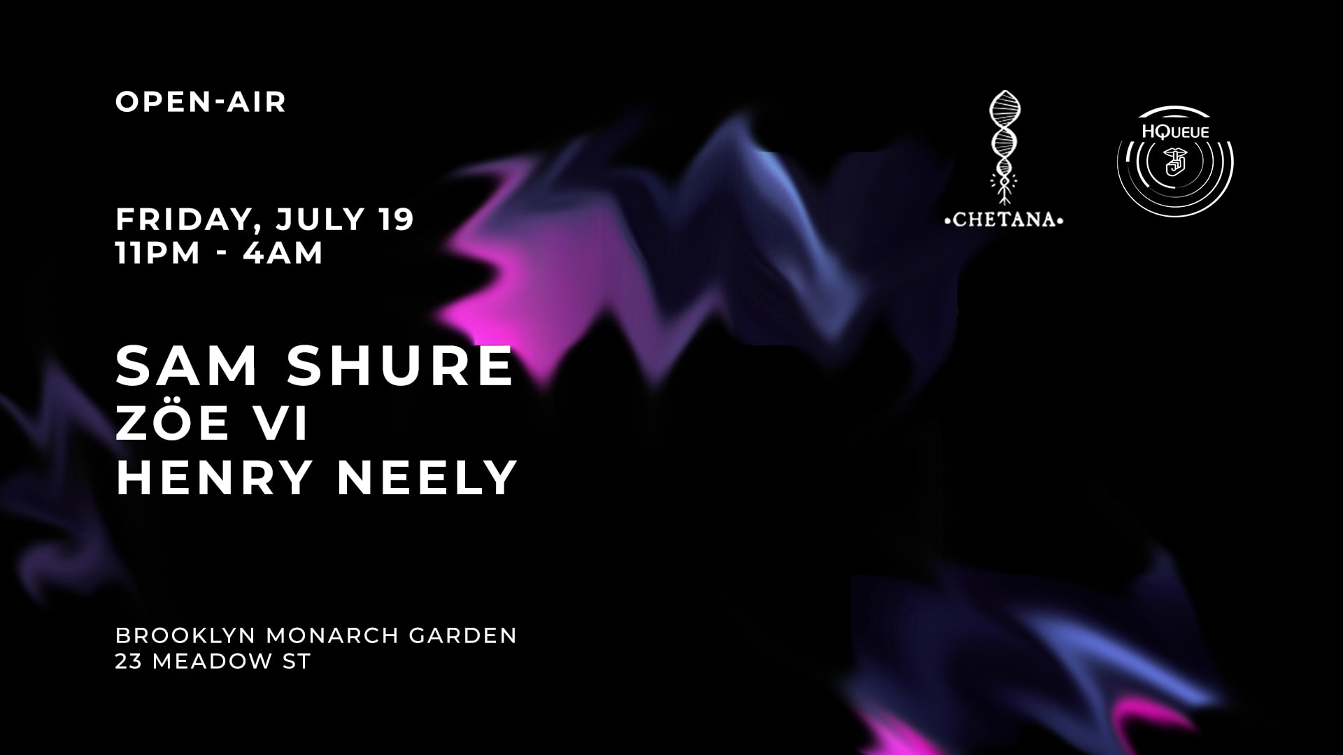 Hqueue X Chetana: Sam Shure [ Open-Air ] Cover