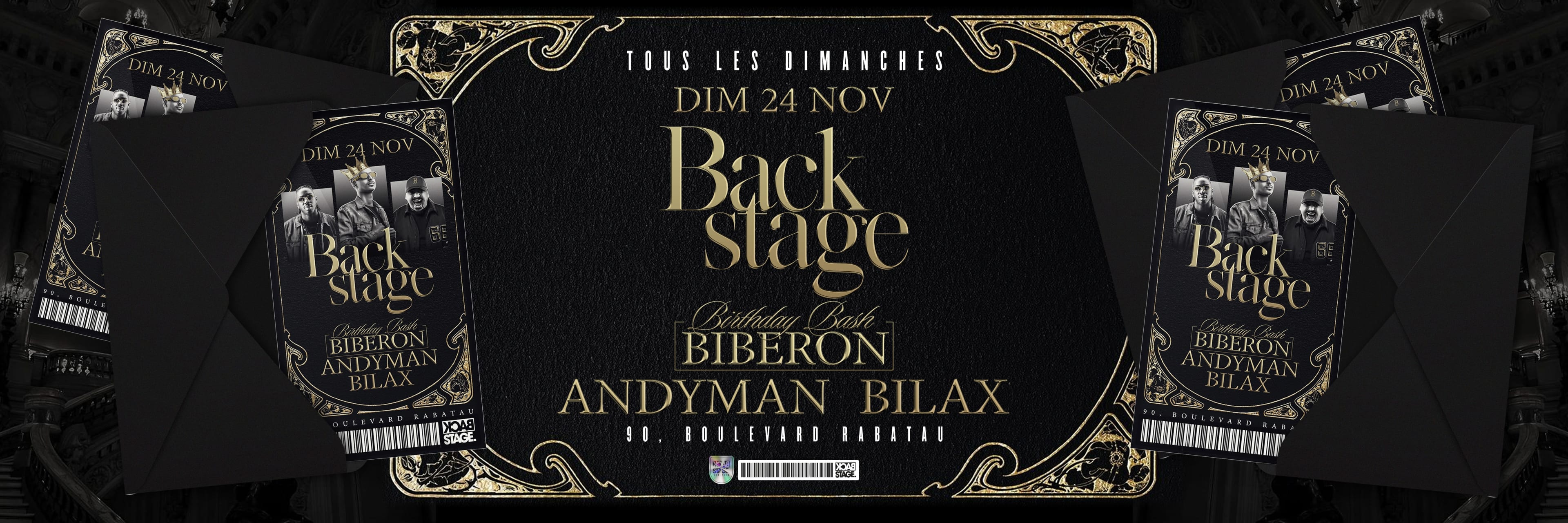 Backstage X Andyman I Bilax I Biberon Cover