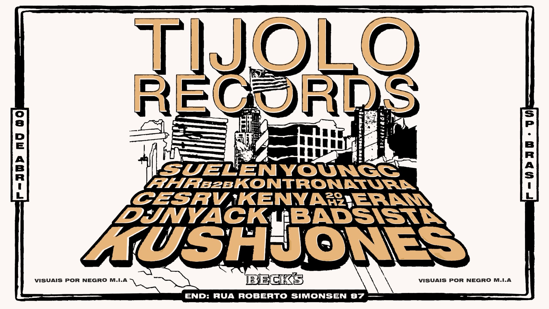 Tijolo Records Apresenta Kush Jones Cover