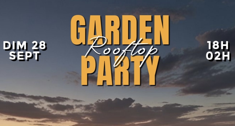 Garden Party Rooftop | Chill - Terrasse - Jamaican Food Cover