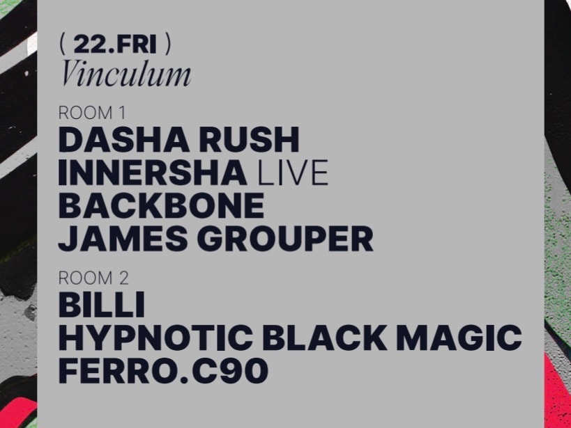 Ministerium Club X Vinculum // Dasha Rush, Innersha & More Cover