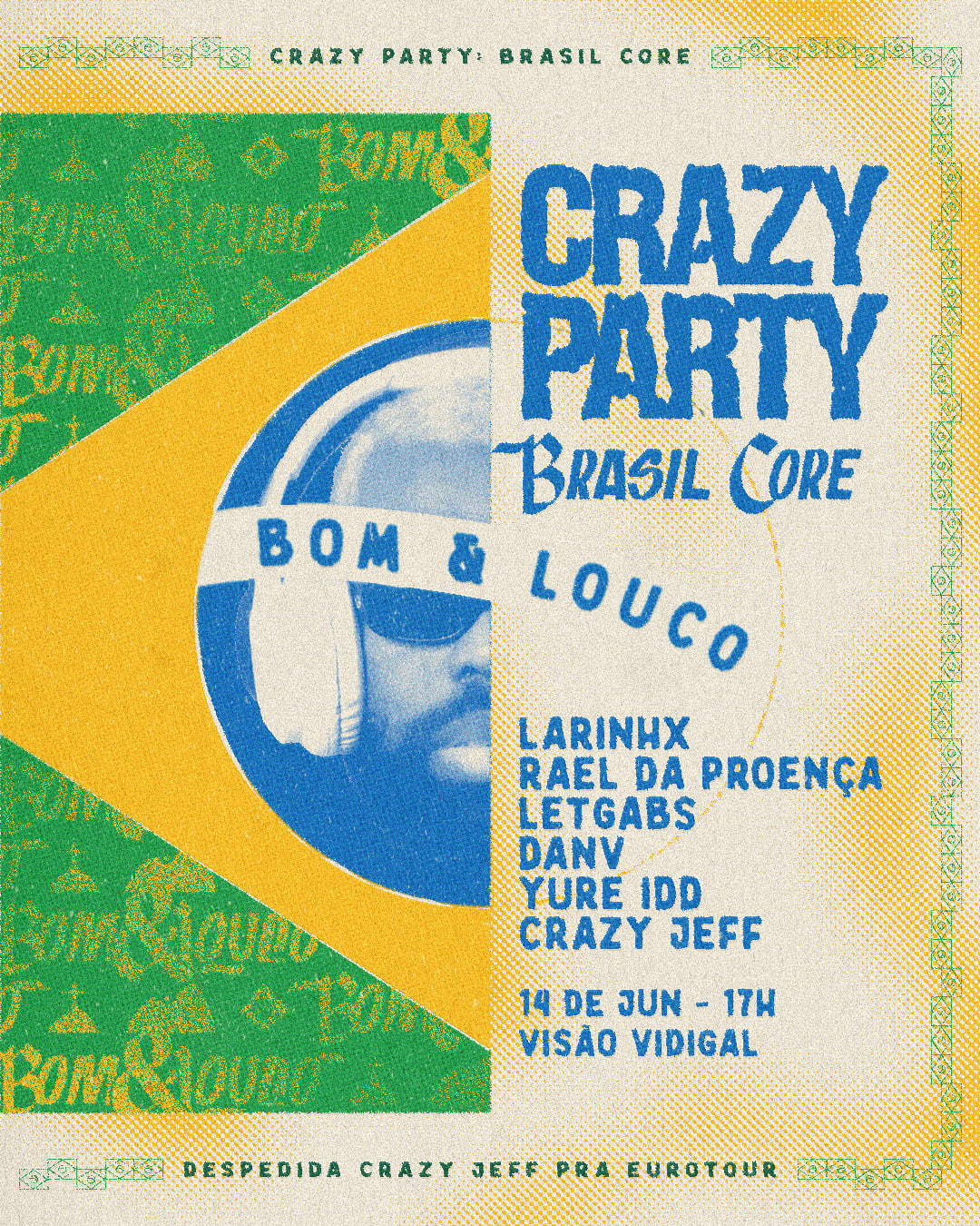 Crazy Party: Brasil Core No Visão Cover