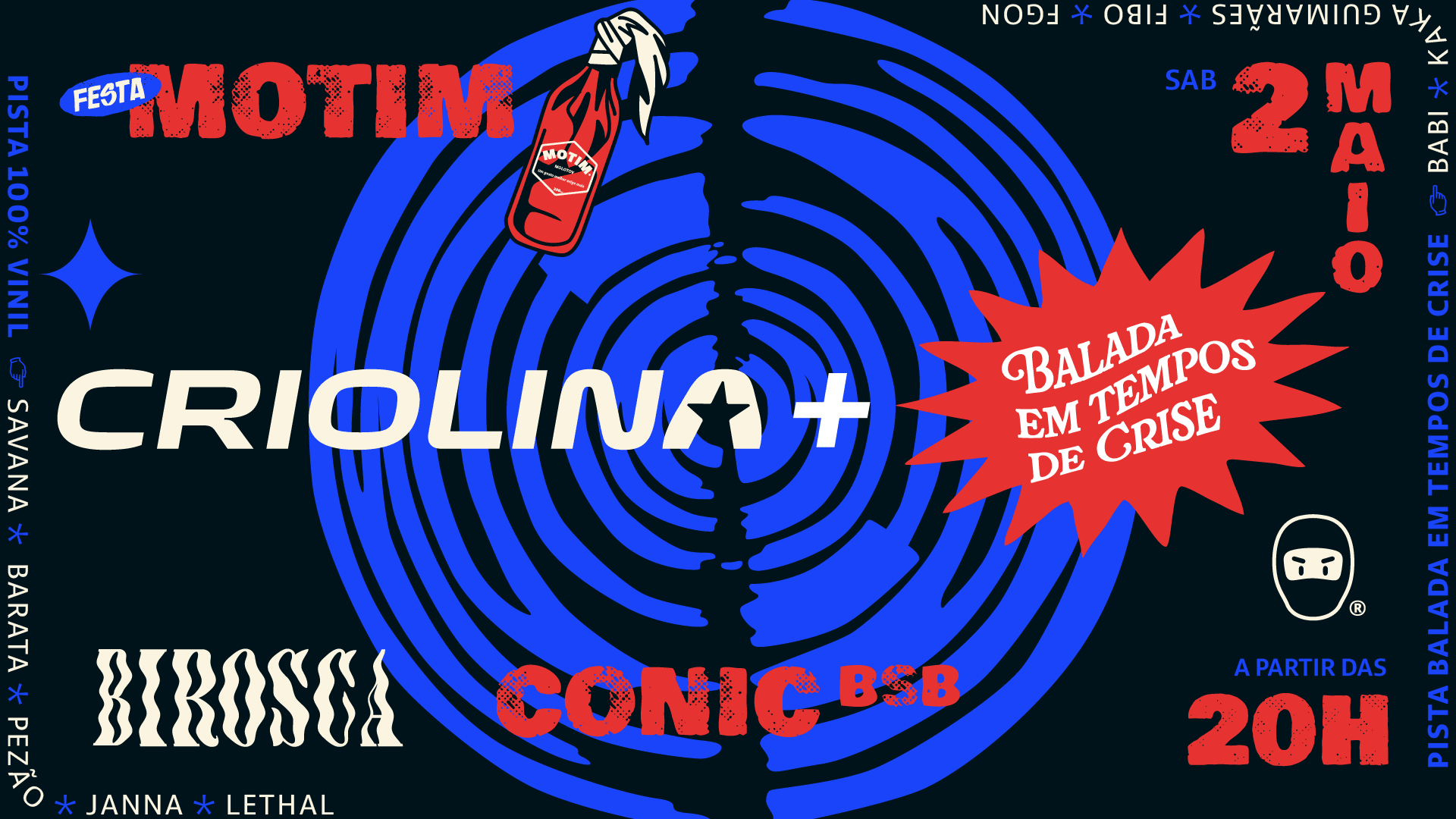 02/05: Criolina E Btc Na Motim Cover