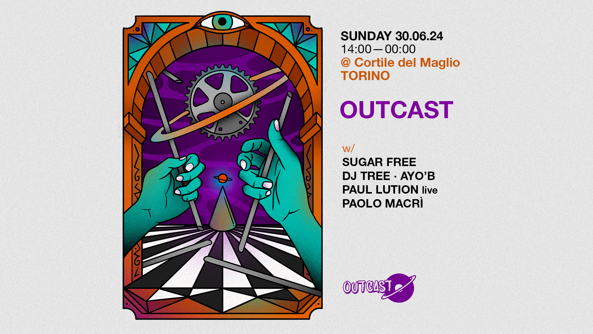 Outcast @ Cortile Del Maglio Cover