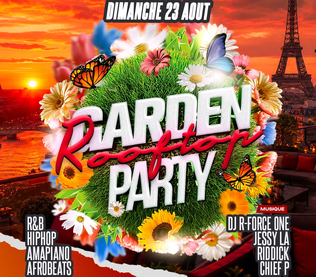 Garden Party | Dim 23 Aout | Ro… Cover