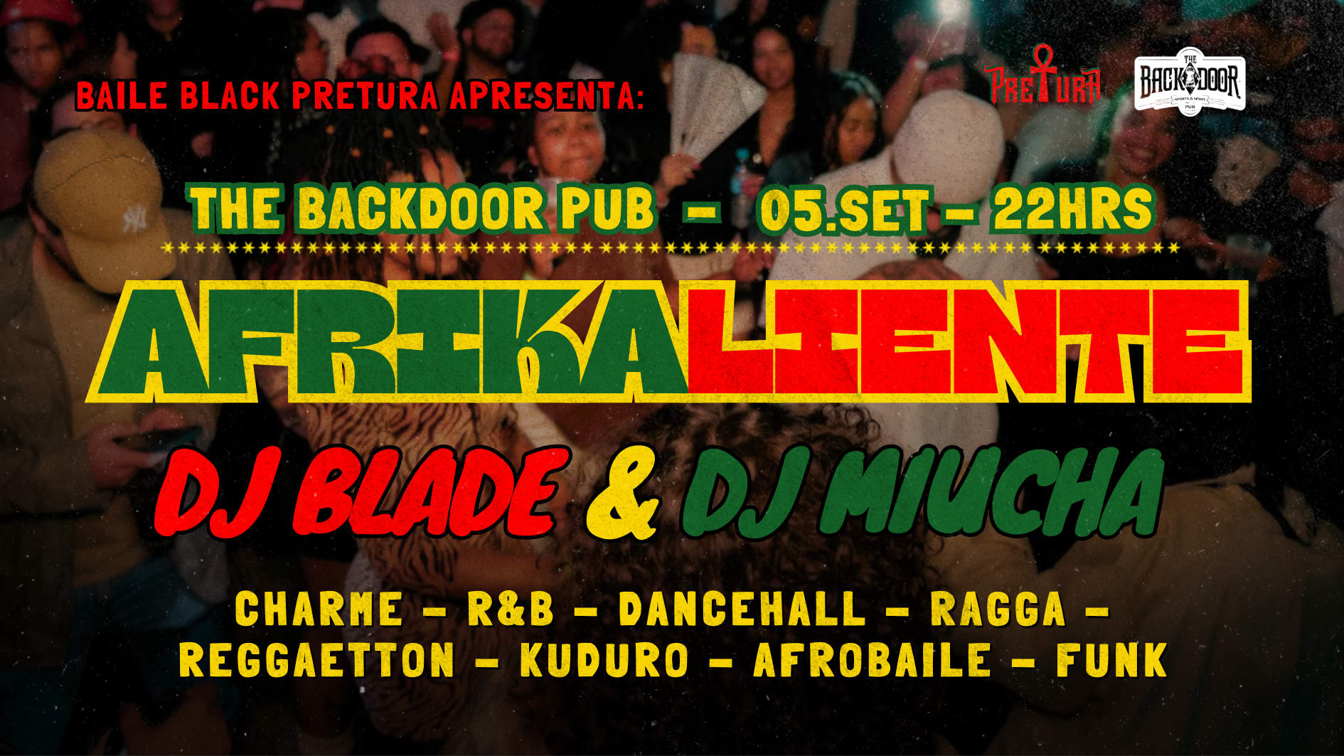 Baile Black Pretura - Afrikaliente Cover