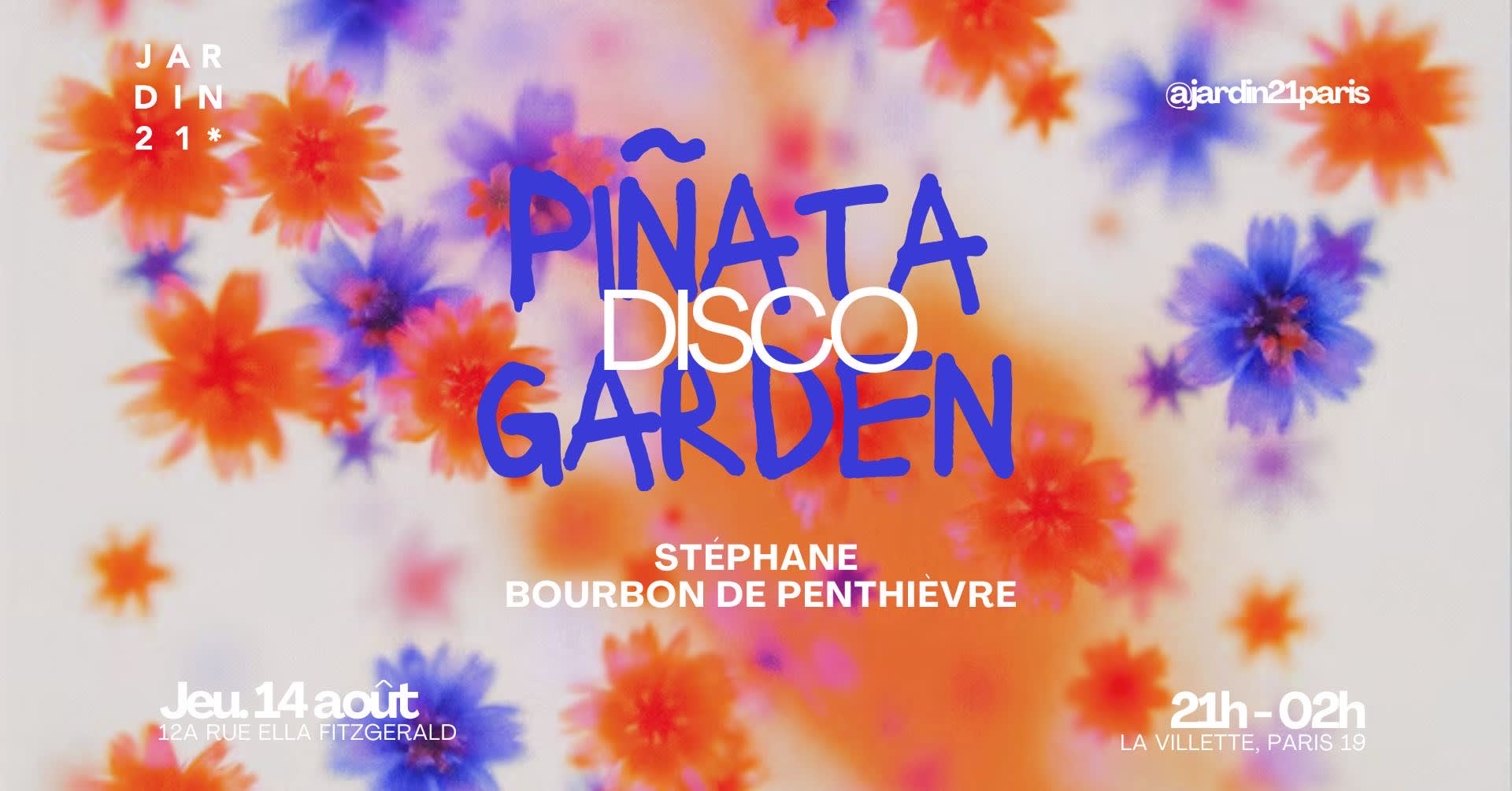 Piñata Disco Garden X Jardin21 - Dj Set Cover