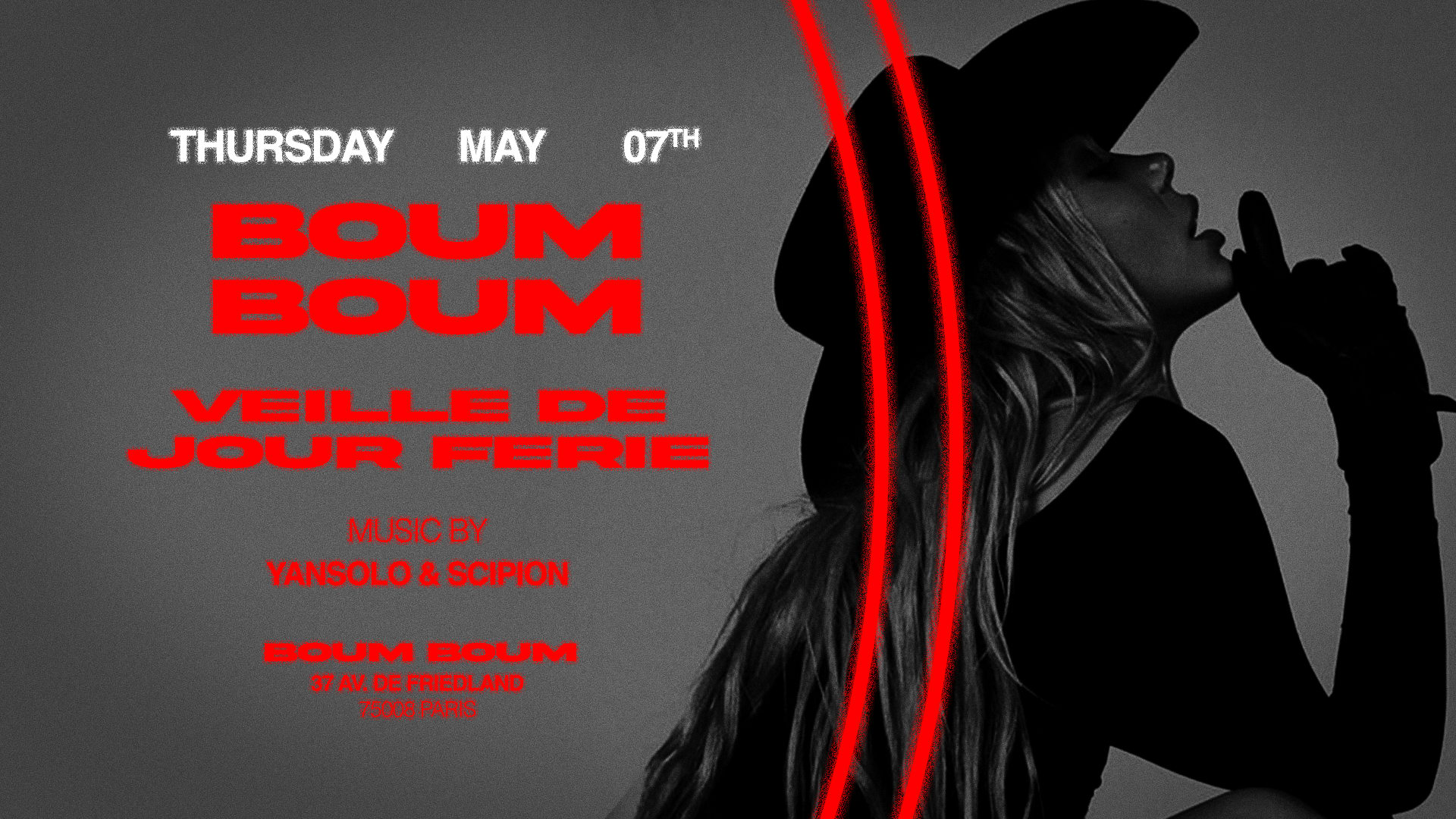 Jeudi 07 Mai - Boum Boum - Veille De Jour Férié Cover
