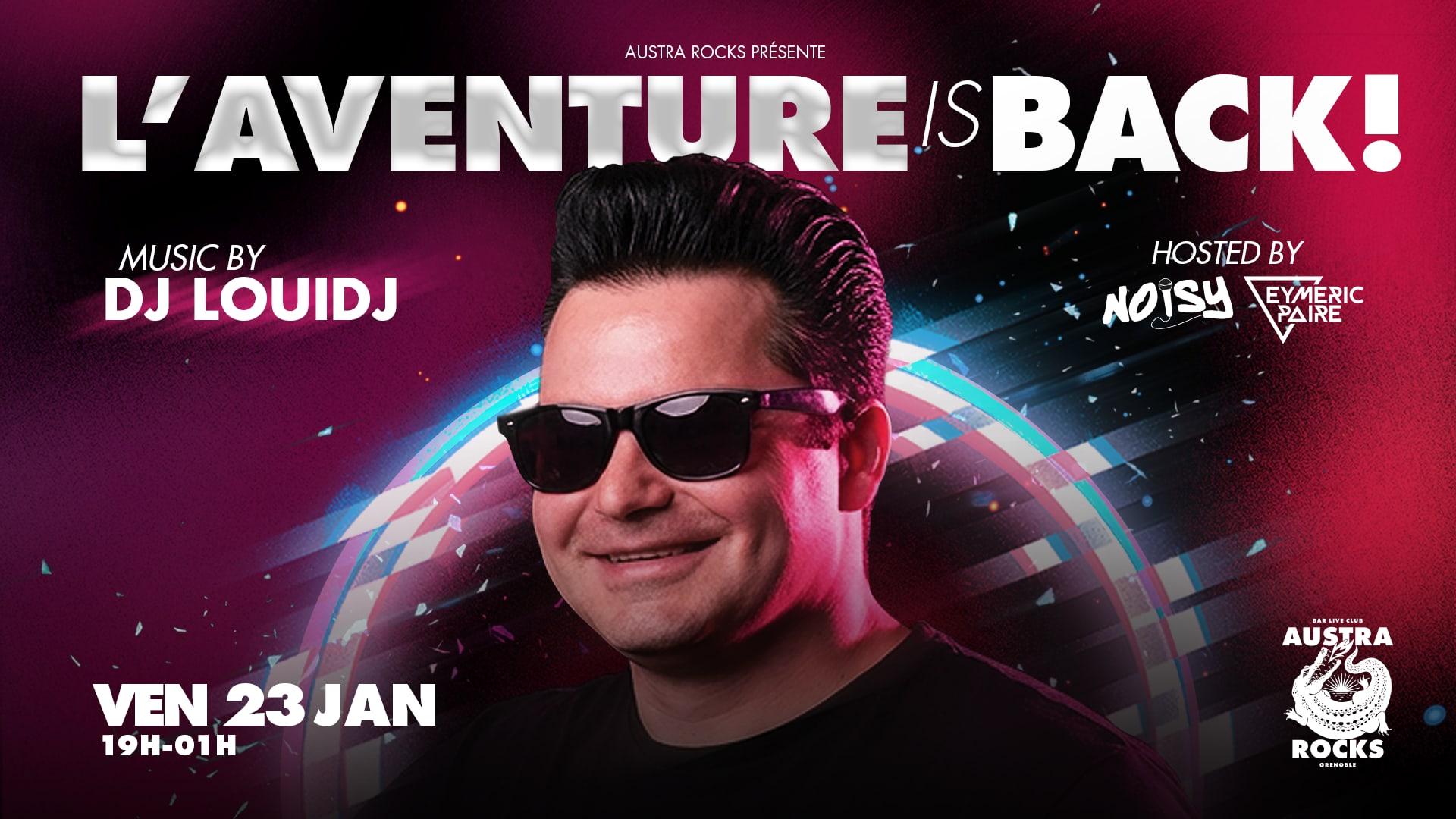L’Aventure Is Back!! Avec Louidj & Guests Cover