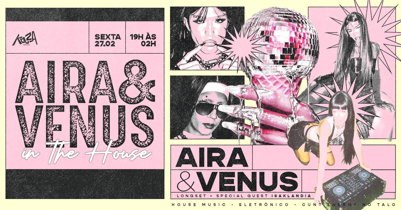 Aira&Venus In The House Cover