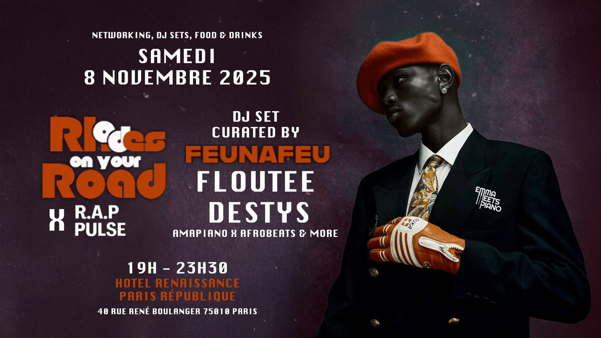 Rhodes On Your Road X Rap Pulse X Emmameetspiano X Feun Cover