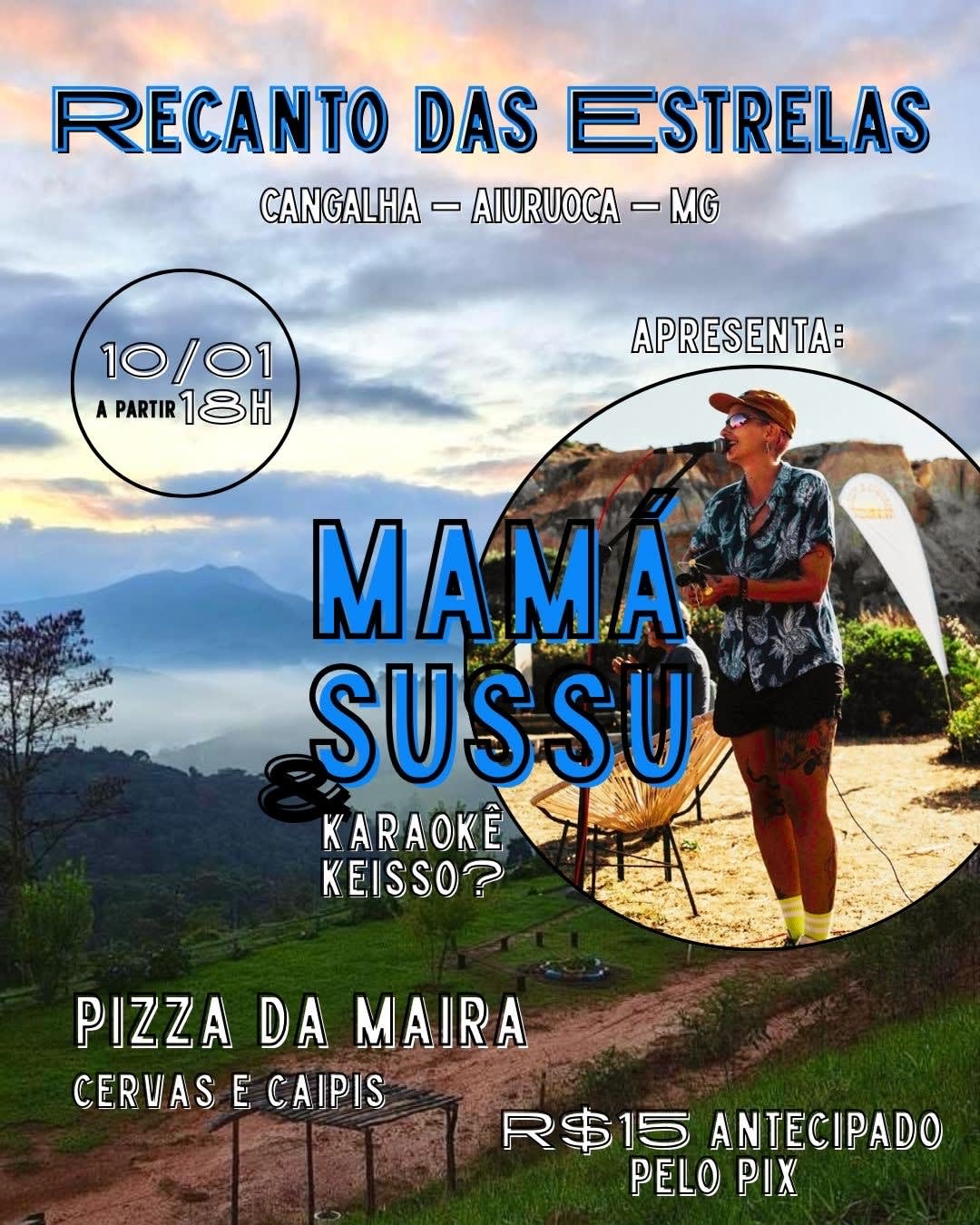 Mamá Sussu No Recanto Das Estrelas Cover