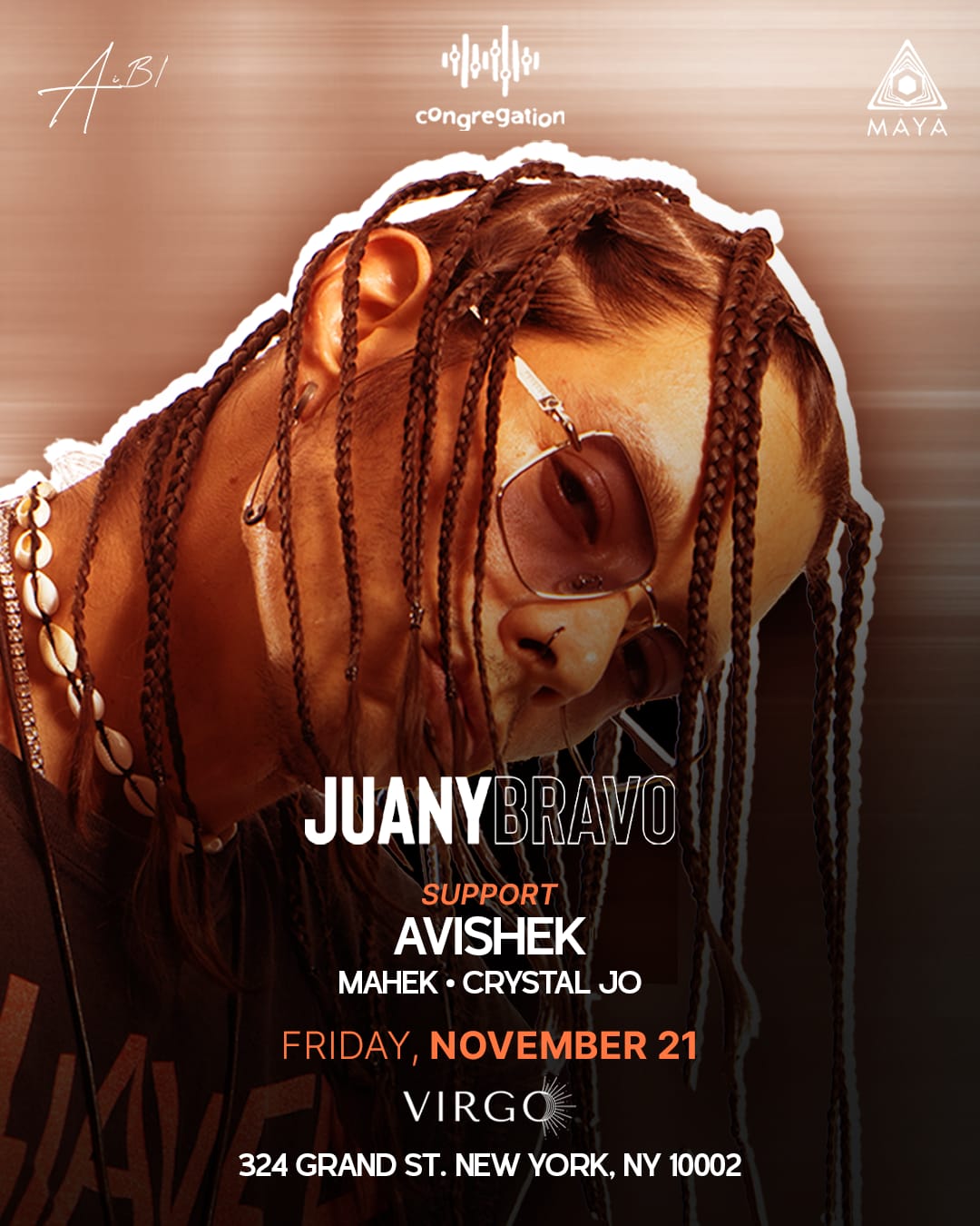 Juany Bravo Takes Virgo Cover