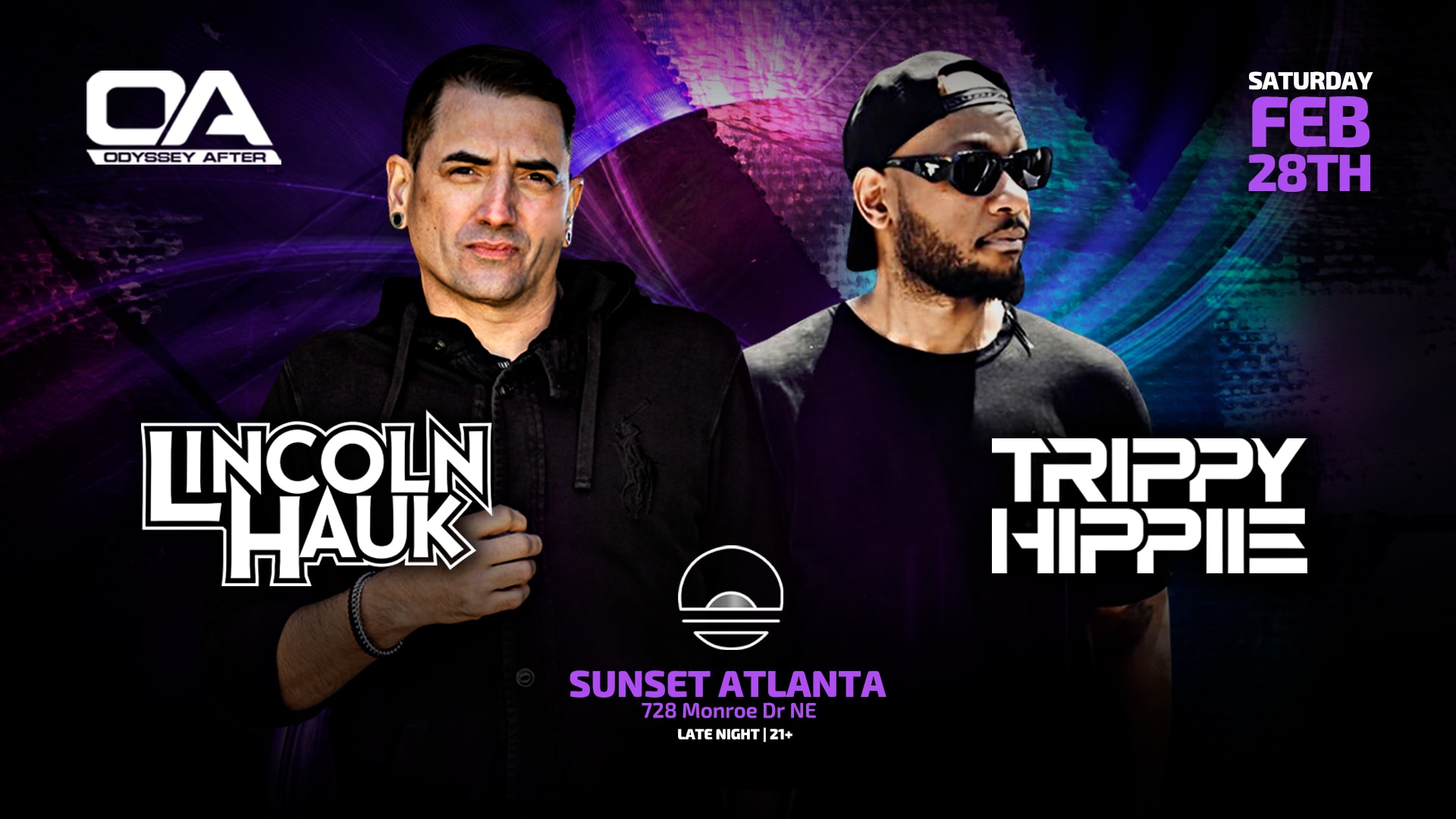 Lincoln Hauk & Trippy Hippie At Odyssey After Cover