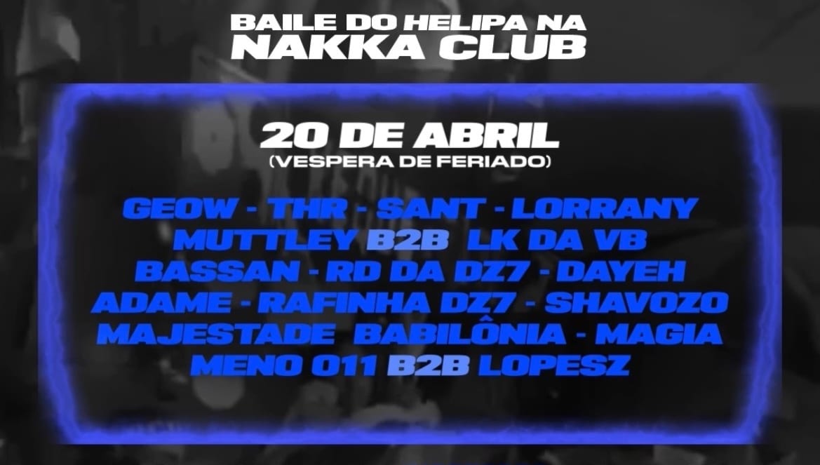 Baile Do Helipa No Nakka Club Cover