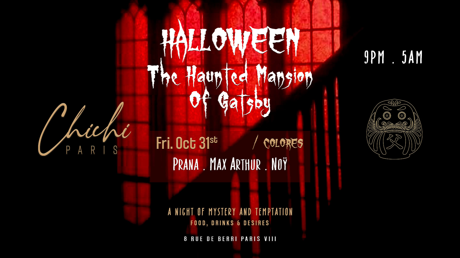 The Haunted Mansion Of Gatsby Cover