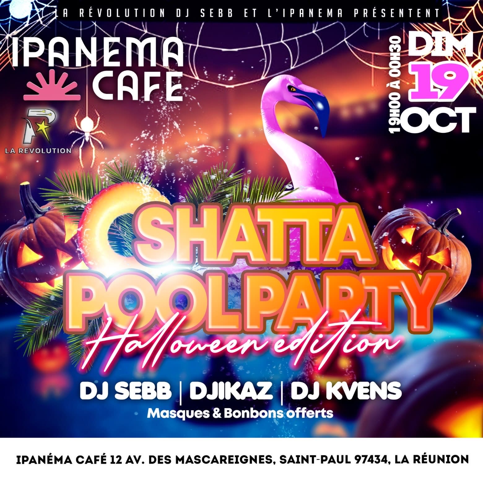 Shatta Pool Party Octobre Cover