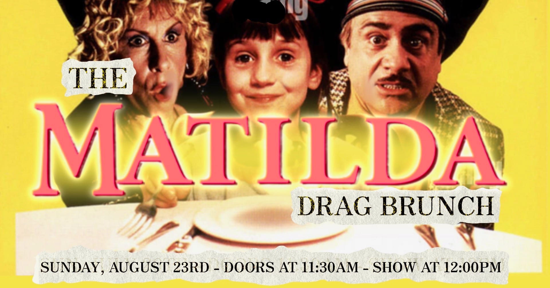 The Matilda Drag Brunch Cover