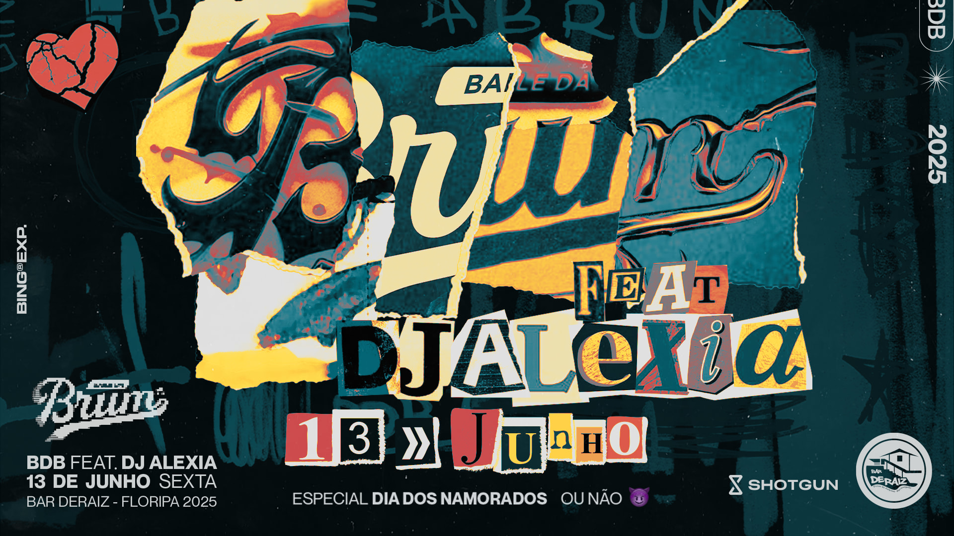 Baile Da Brum Feat. Dj Alexia/Esp. Dia Dos Namorados(Ou Não) Cover