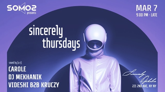 Somos: Sincerely Thursdays (Mar 7) Cover