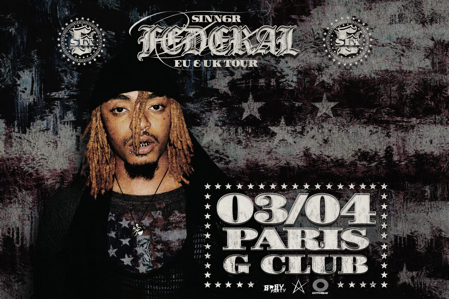 Sinn6r - Federal Tour In Paris Cover