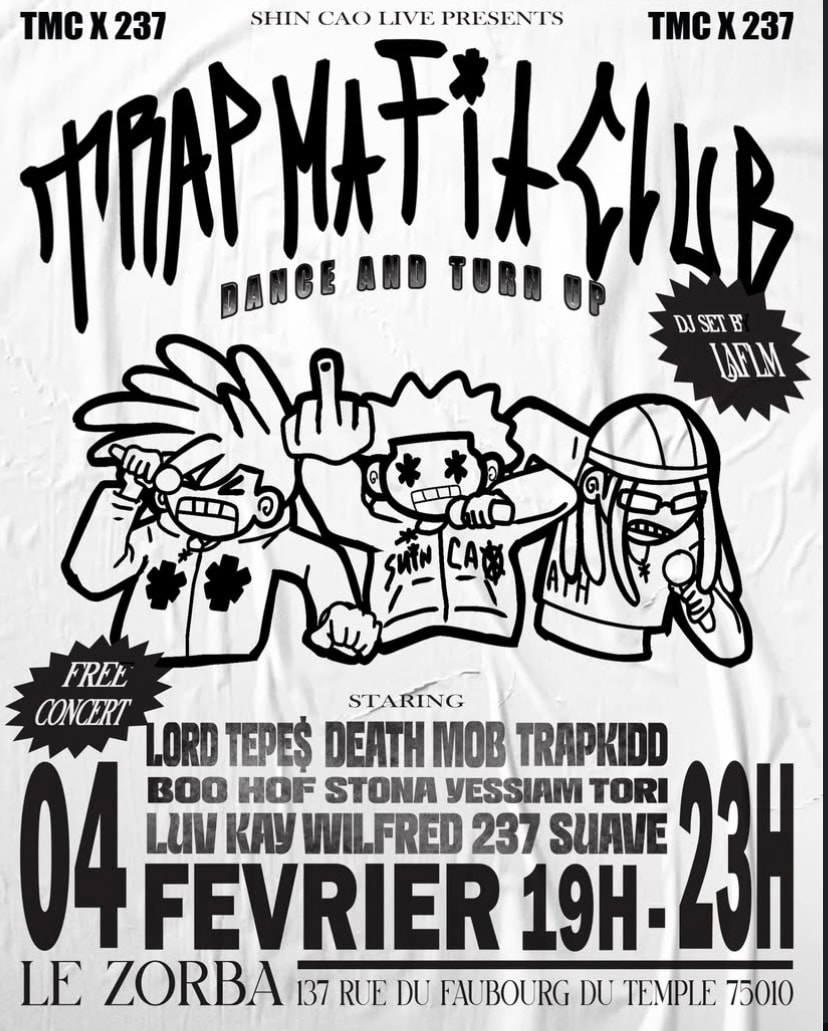 Trap Mafia Club Vol. 2 Cover