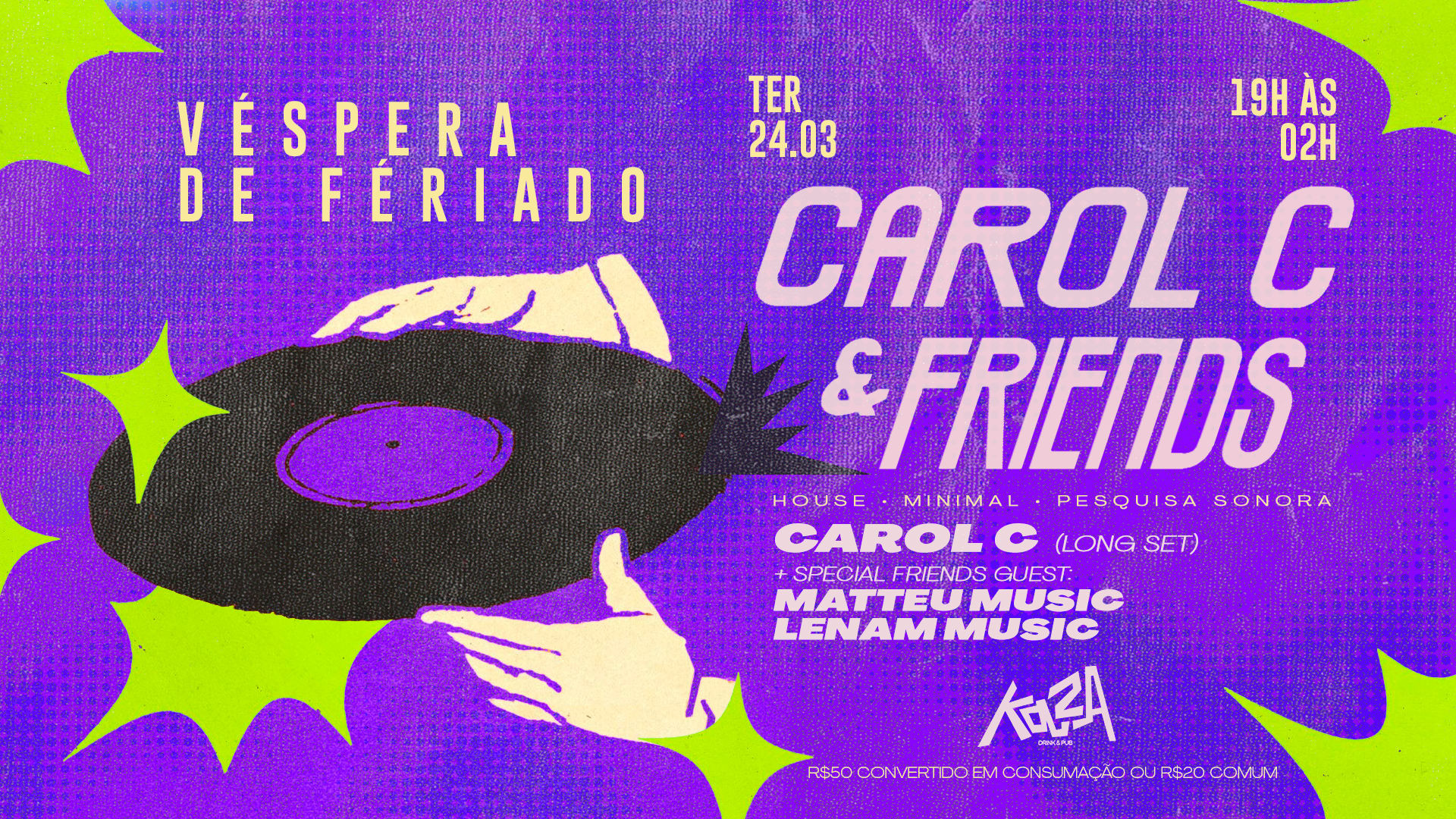 Carol C & Friends Cover