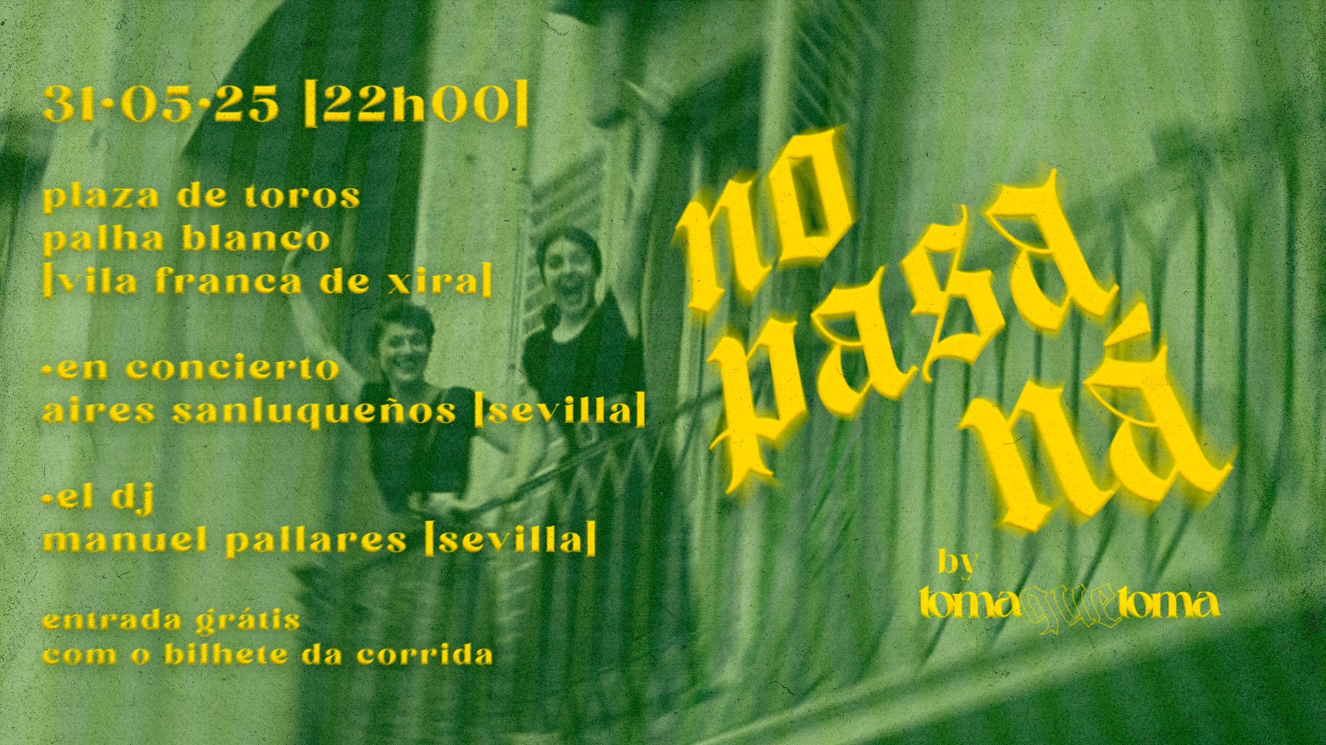 No Pasa Na' - Vila Franca De Xira (Palha Blanco) Cover
