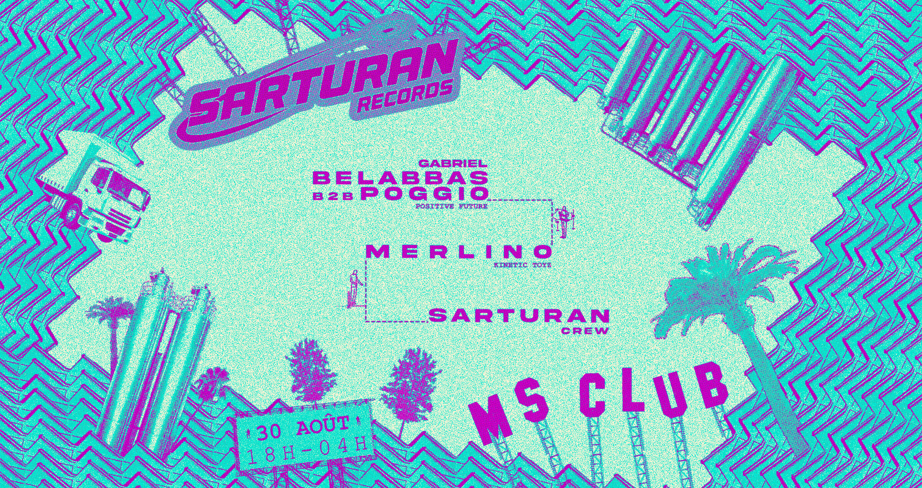 Sarturan Records Invite Gabriel Belabbas, Poggio & Merlino Cover