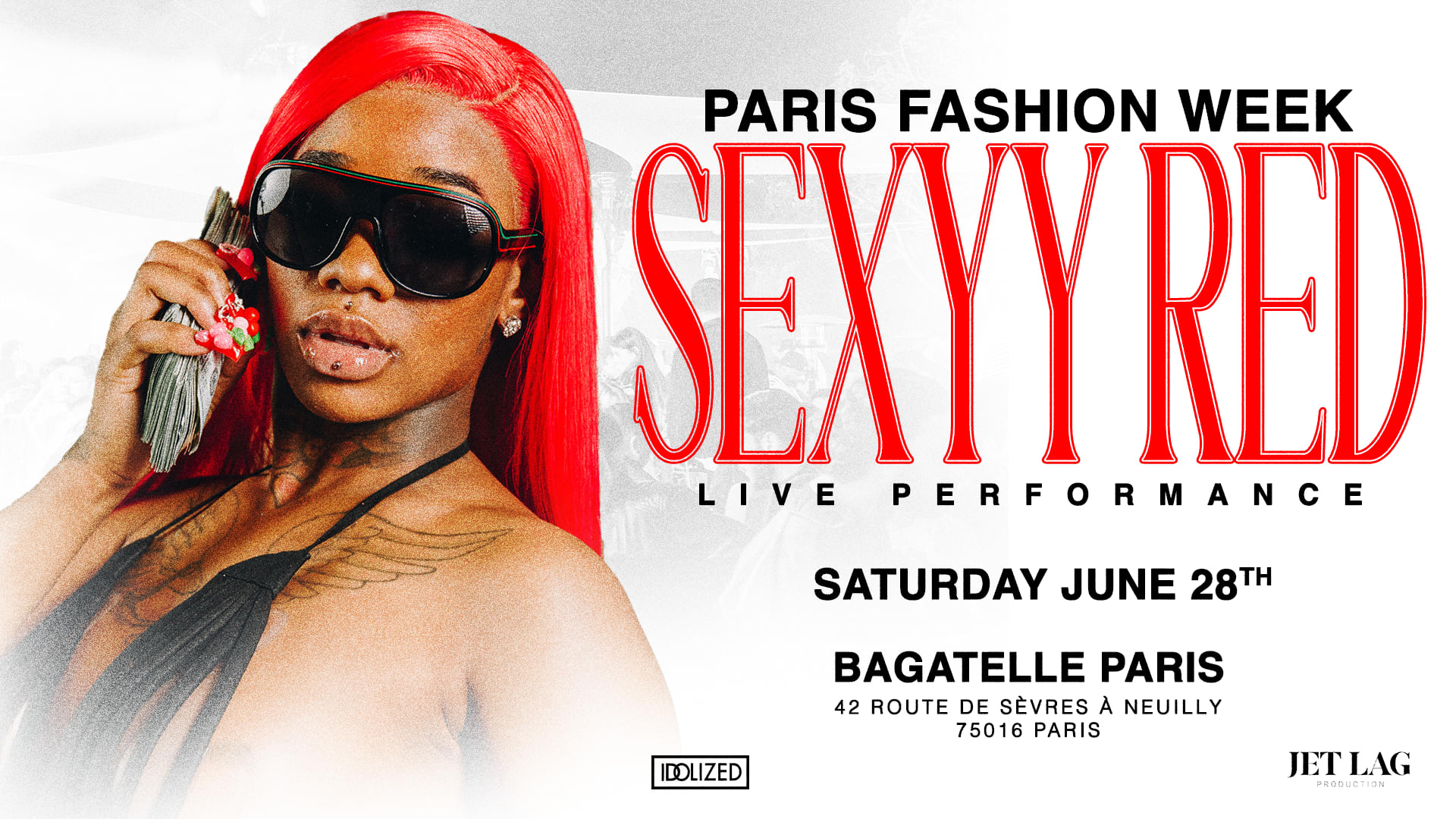 Saturday June 28th| Sexyy Red | Bagatelle Cover