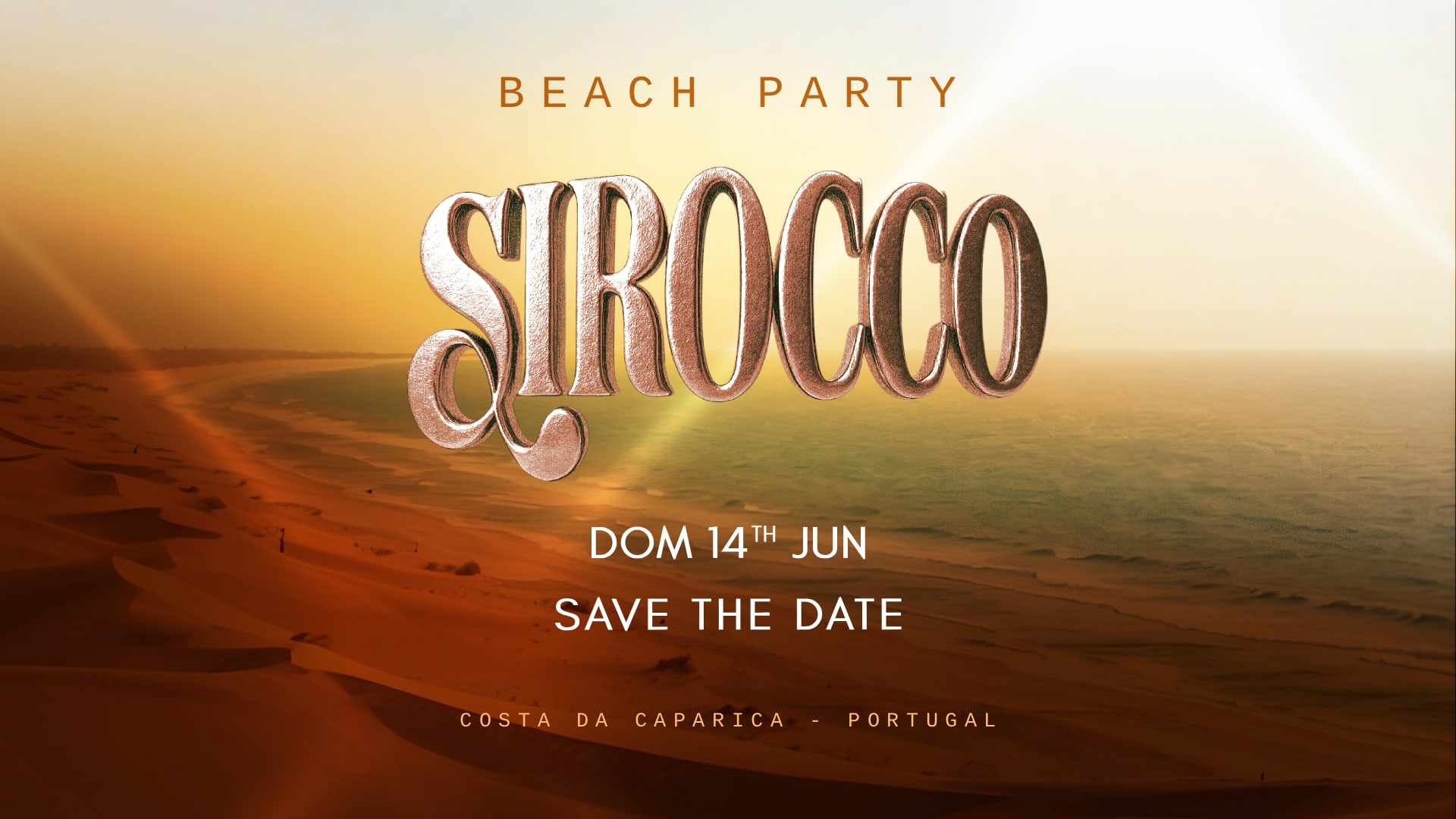 Sirocco On The Beach W/ Jack Cheler (1st Time In Portugal) Cover