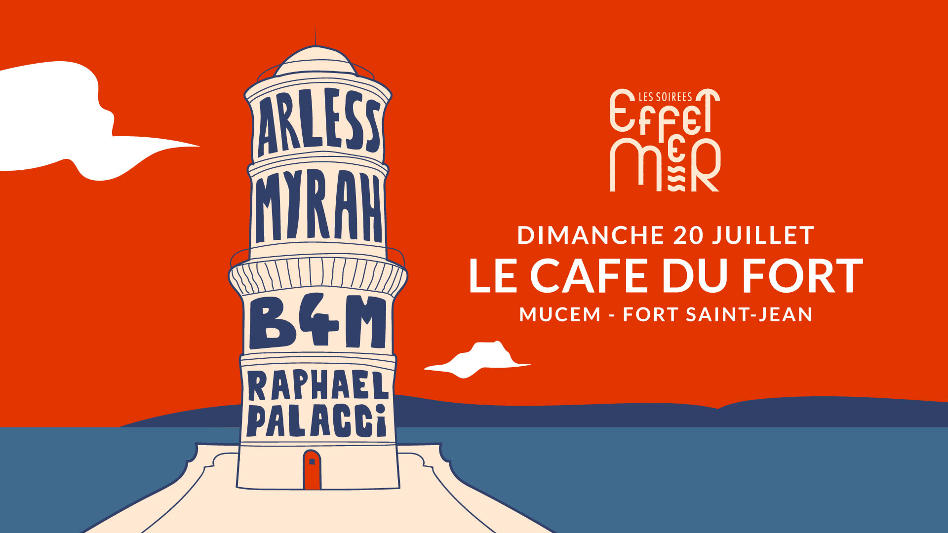 Effet Mer Au Mucem Fort St Jean - Entrée Libre Cover