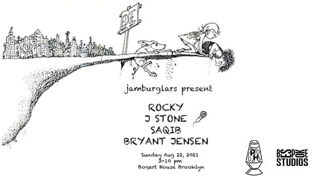 Jamburglers Present : Rocky, Jonathan Stone, Saqib + Bryant Jensen Cover