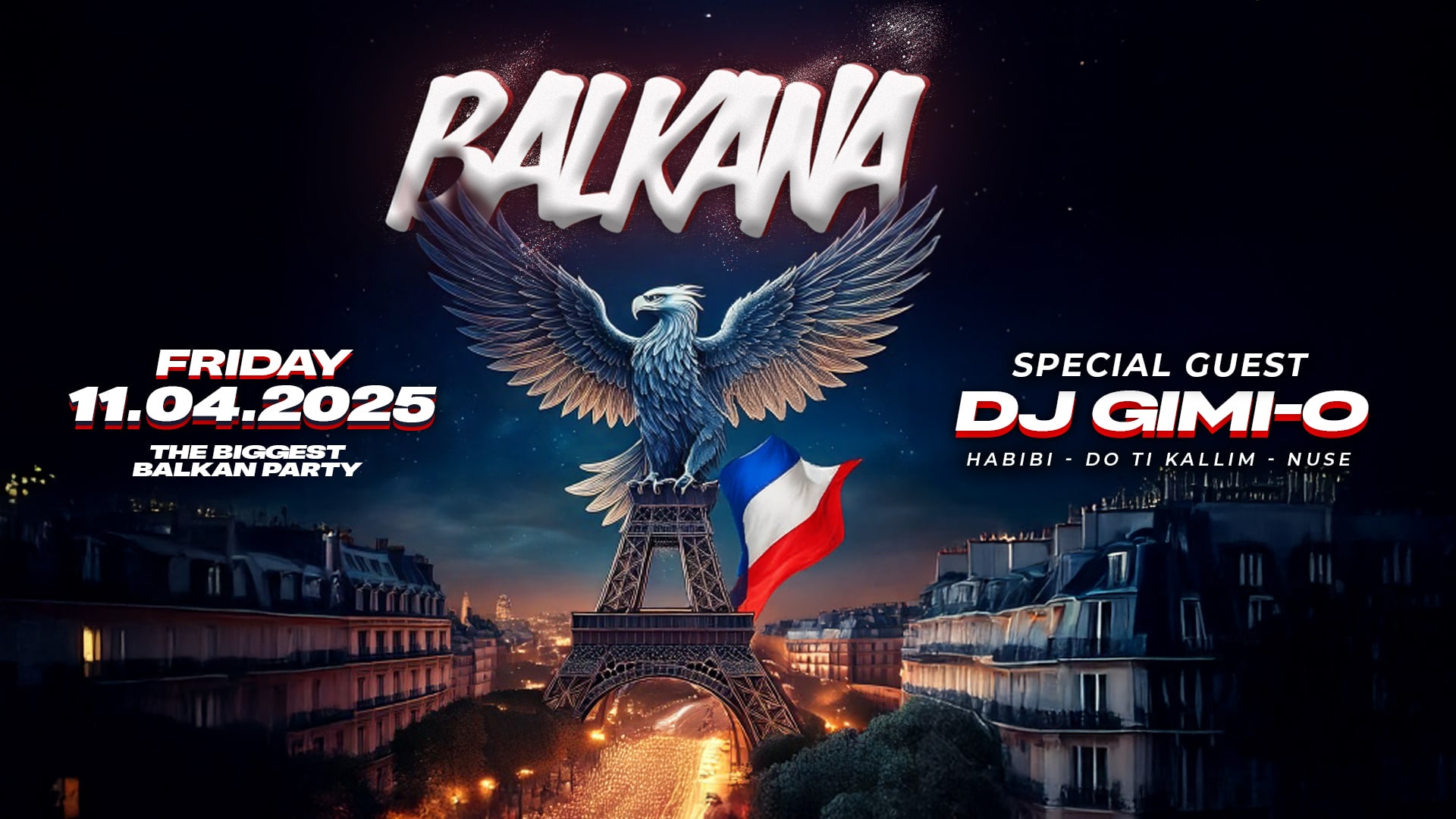 Balkana X Gimi O In Paris Cover
