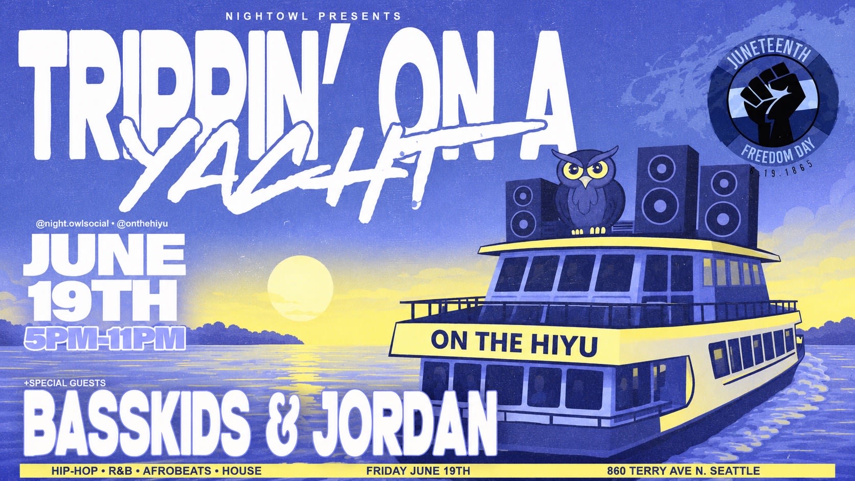 Night Owl Presents: Trippin On A Yacht Cover